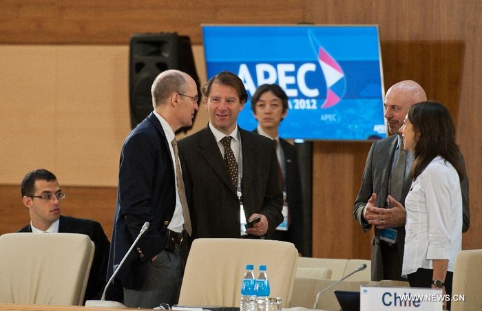 Các đại biểu tham dự Hội nghị APEC 2012